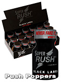 18 x Super Rush Black Small (Box)