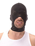 Fetish Hood Mask Ty - Schwarz