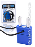 Push Xtreme Fetish - Double Inhaler with Magnetic Lock - Blau